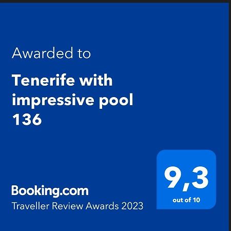 Tenerife With Impressive Pool 136 Costa Del Silencio Eksteriør bilde